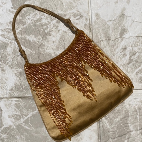 Prada Handbags - Vintage PRADA satin beaded handbag
